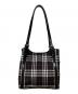 Burberry's (バーバリーズ) ノヴァチェック ハンドバッグ ブラック：13000円