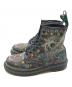 Dr.Martens (ドクターマーチン) 1460 SKULL LEATHER ANKLE BOOT ブラック×グリーン サイズ:UK6：13000円