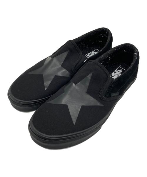 VANS（ヴァンズ）VANS (バンズ) David Bowie (デビッド・ボウイ)  CLASSIC SLIPON ブラック サイズ:27.5㎝の古着・服飾アイテム