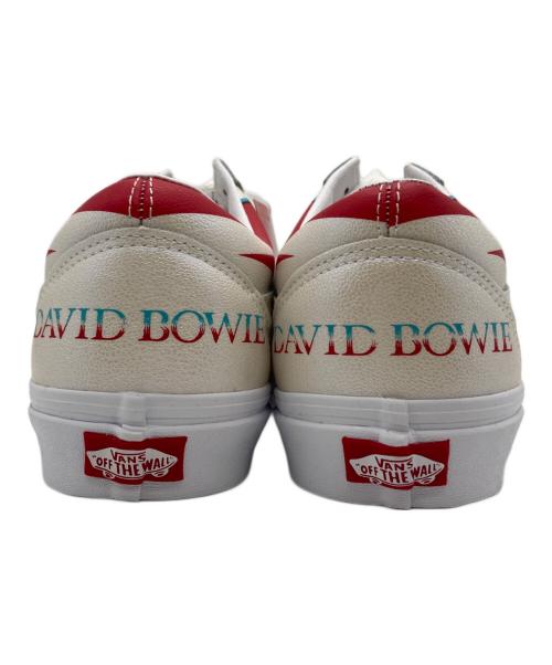 VANS（バンズ）VANS (バンズ) david bowie (デビッド・ボウイ) ALADDIN SANE/TRUE WHITE アイボリー サイズ:27.5 未使用品の古着・服飾アイテム