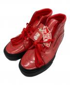 VANS×DAVID BOWIEヴァンズ×デビット ボウイ）の古着「SK8-HI PLATFORM 2 'ZIGGY STARDUST'」｜レッド