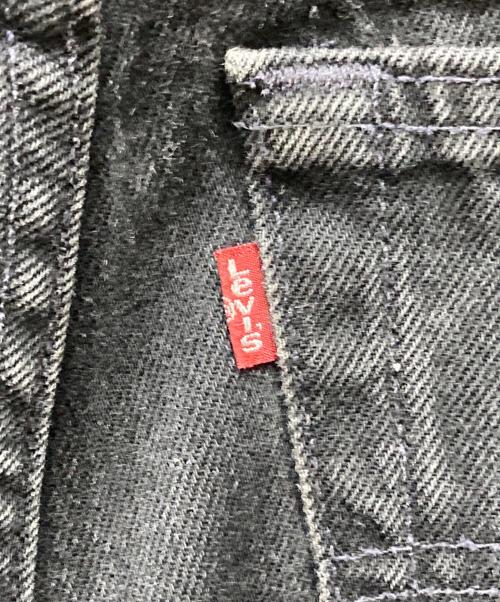 LEVI'S（リーバイス）LEVI'S (リーバイス) 550 後染めブラックデニム ブラック サイズ:Ｗ32の古着・服飾アイテム
