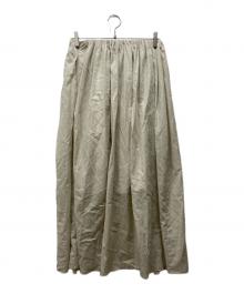 IENA（イエナ）の古着「コットンローンスカート」｜ライトグレー