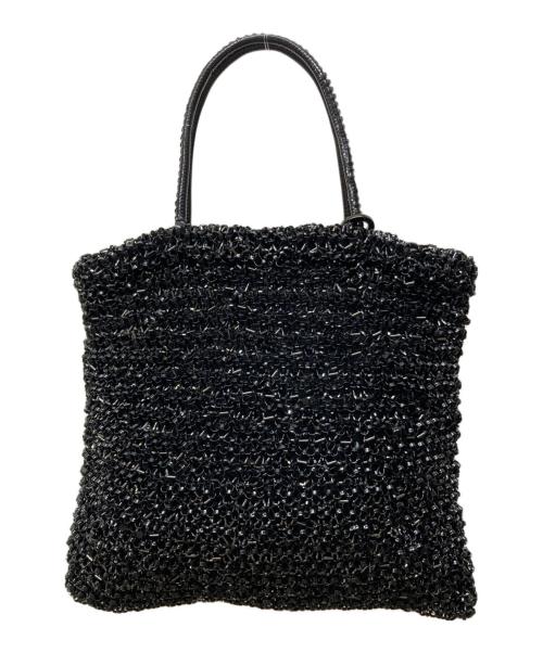 ANTEPRIMA（アンテプリマ）ANTEPRIMA (アンテプリマ) ワイヤーグリッターバッグ ブラックの古着・服飾アイテム