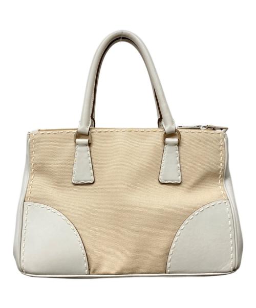 PRADA（プラダ）PRADA (プラダ) CANAPA CITY ベージュの古着・服飾アイテム