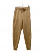 BURBERRY BLUE LABELバーバリーロンドンブルーレーベル）の古着「トラックスーツ ボトムス」｜ベージュ