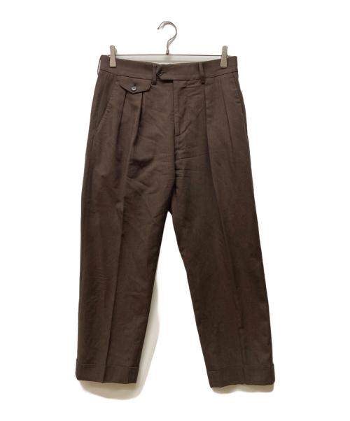 LARDINI（ラルディーニ）LARDINI (ラルディーニ) セットアップスーツ Tessuto Esclusivo ブラウン サイズ:SIZE 48の古着・服飾アイテム