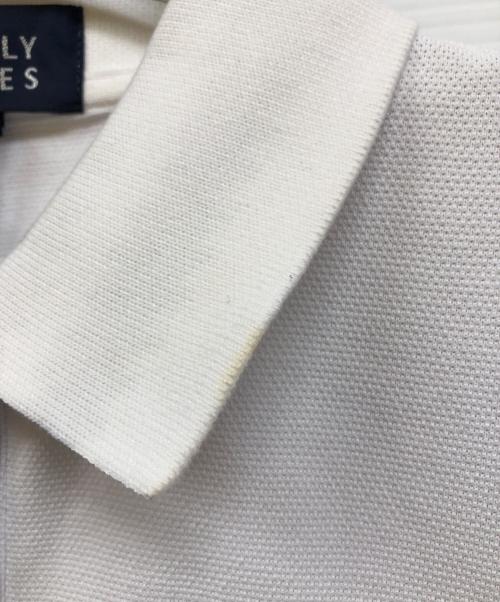 PEARLY GATES（パーリーゲイツ）PEARLY GATES (パーリーゲイツ) ポロシャツ ホワイト サイズ:０の古着・服飾アイテム