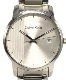 Calvin Klein（カルバンクライン）の古着「CK CITY GENTS WATCH」