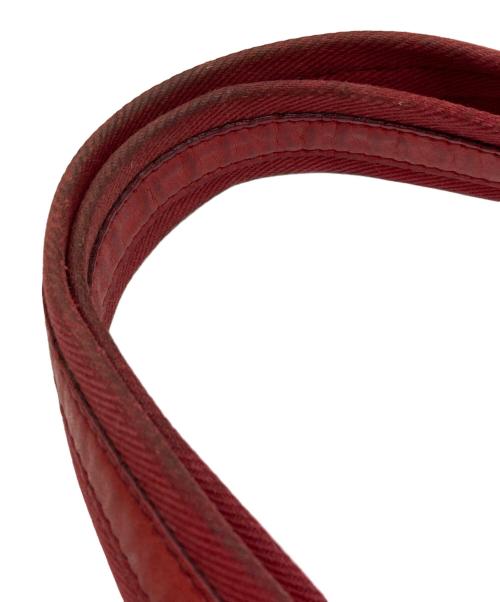 Yves Saint Laurent（イヴサンローラン）Yves Saint Laurent (イヴサンローラン) カハラトートバッグ レッドの古着・服飾アイテム