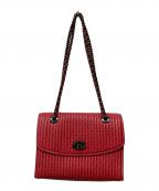 COACHコーチ）の古着「ショルダーバッグ PARKER RED APPLE」｜レッド