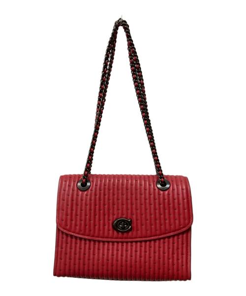 COACH（コーチ）COACH (コーチ) ショルダーバッグ PARKER RED APPLE レッドの古着・服飾アイテム