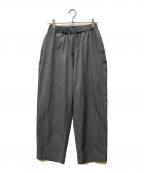 PROPS STOREプロップスストア）の古着「STRETCH NYLON TROUSERS」｜グレー