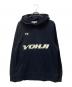 Y-3（ワイスリー）の古着「U GRAPHIC HOODIE」｜ブラック