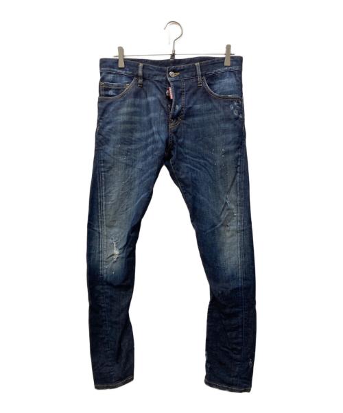 DSQUARED2（ディースクエアード）DSQUARED2 (ディースクエアード) デニムパンツ ブルー サイズ:SIZE 48の古着・服飾アイテム