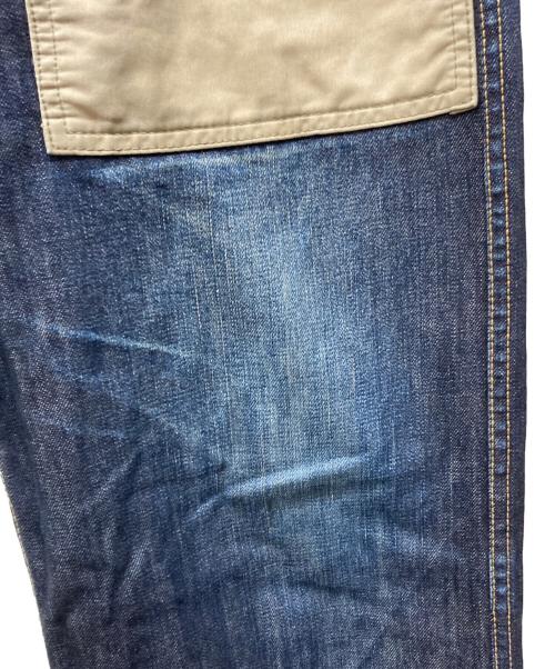 JUNYA WATANABE COMME des GARCONS（(ジュンヤワタナベ コムデギャルソン）JUNYA WATANABE COMME des GARCONS LEVI'S (リーバイス) DOVER STREET MARKET (ドーバー ストリート マーケット) 再構築デニムパンツ ブルー サイズ:Mの古着・服飾アイテム