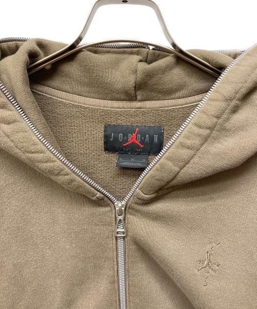 JORDAN（ジョーダン）JORDAN (ジョーダン) TRAVIS SCOTT (トラヴィス・スコット) パーカー ブラウン サイズ:XLの古着・服飾アイテム