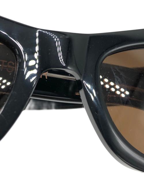 CUSHMAN by SPORTSWEAR（クッシュマン バイ スポーツウェア）CUSHMAN BY SPORTSWEAR (クッシュマン バイ スポーツウェア) WELLINGTON BLACK FRAME サングラス ブラック×ブラウン サイズ:50□22-145の古着・服飾アイテム