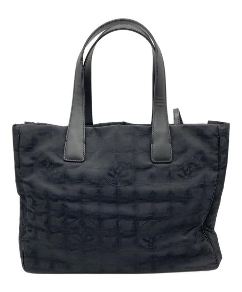 CHANEL（シャネル）CHANEL (シャネル) ニュートラベルライントートバッグ ブラックの古着・服飾アイテム