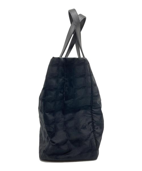 CHANEL（シャネル）CHANEL (シャネル) ニュートラベルライントートバッグ ブラックの古着・服飾アイテム