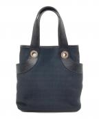 BVLGARIブルガリ）の古着「LAMMEA ハンドバッグ」｜ブラック