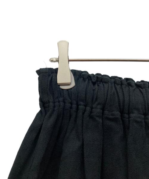 antiquites（アンティークス）Antiquites (アンティークス) リネン混サルエルパンツ ブラック サイズ:M 未使用品の古着・服飾アイテム