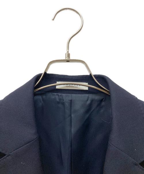MACPHEE（マカフィー）MACPHEE (マカフィー) ウールギャバジン ダブルブレストジャケット ネイビー サイズ:SIZE 34の古着・服飾アイテム