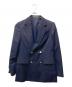 MACPHEE（マカフィー）の古着「ウールギャバジン ダブルブレストジャケット」｜ネイビー