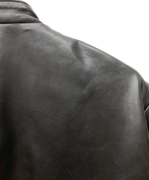 Schott（ショット）Schott (ショット) カウレザーシングルライダースジャケット ブラック サイズ:SIZE 42の古着・服飾アイテム