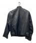 Schott (ショット) カウレザーシングルライダースジャケット ブラック サイズ:SIZE 42：40000円
