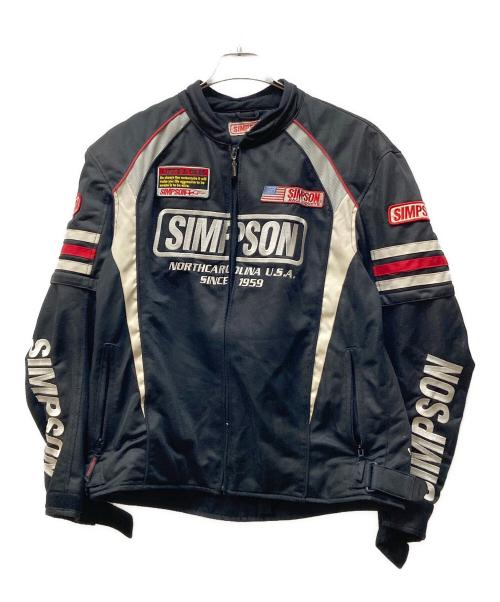 SIMPSON（シンプソン）SIMPSON (シンプソン) レーシングジャケット ブラック サイズ:SIZE 3Lの古着・服飾アイテム