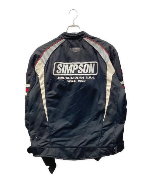 SIMPSON（シンプソン）SIMPSON (シンプソン) レーシングジャケット ブラック サイズ:SIZE 3Lの古着・服飾アイテム