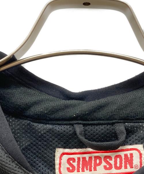 SIMPSON（シンプソン）SIMPSON (シンプソン) レーシングジャケット ブラック サイズ:SIZE 3Lの古着・服飾アイテム