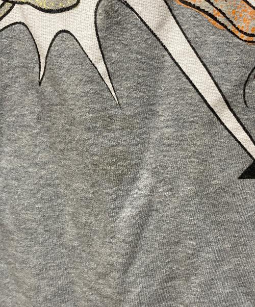 GUCCI（グッチ）GUCCI (グッチ) DISNEY (ディズニー) プリントスウェット グレー サイズ:XLの古着・服飾アイテム