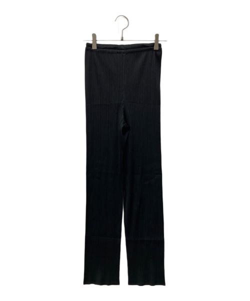 PLEATS PLEASE（プリーツプリーズ）PLEATS PLEASE (プリーツプリーズ) プリーツパンツ ブラック サイズ:SIZE 2の古着・服飾アイテム