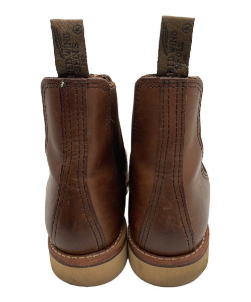RED WING（レッドウィング）RED WING (レッドウィング) Classic Chelsea サイドゴアブーツ ブラウン サイズ:SIZE 9の古着・服飾アイテム
