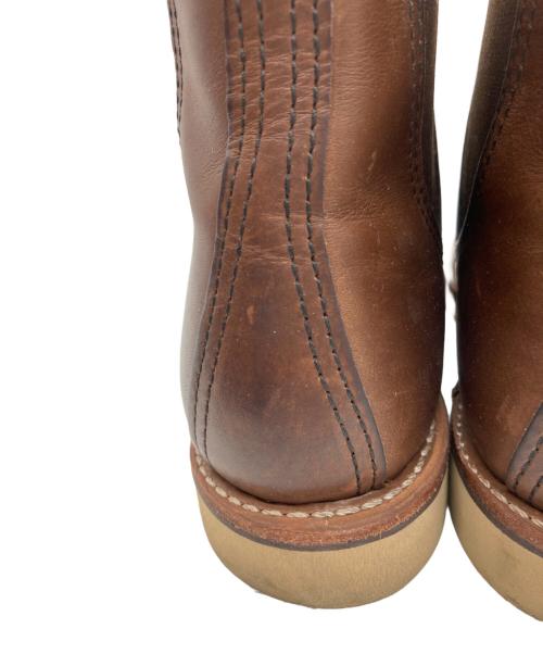 RED WING（レッドウィング）RED WING (レッドウィング) Classic Chelsea サイドゴアブーツ ブラウン サイズ:SIZE 9の古着・服飾アイテム