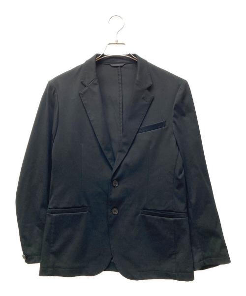 LANVIN en Bleu（ランバンオンブルー）LANVIN en Bleu (ランバンオンブルー) 360°全方向高伸縮 『ワンダーシェイプ』 2つ釦ジャケットセットアップ ブラック サイズ:SIZE 48の古着・服飾アイテム