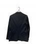 LANVIN en Bleu (ランバンオンブルー) 360°全方向高伸縮 『ワンダーシェイプ』 2つ釦ジャケットセットアップ ブラック サイズ:SIZE 48：13000円