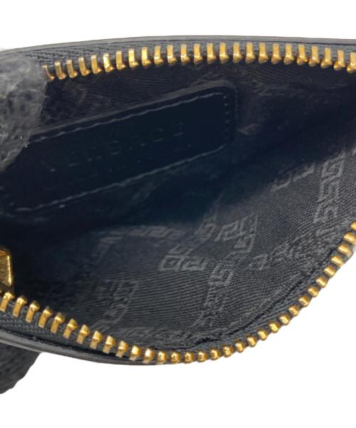 VERSACE（ヴェルサーチェ）VERSACE (ヴェルサーチェ) メデューサ ビギー カードケース ブラックの古着・服飾アイテム