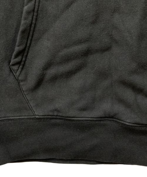 stussy（ステューシー）stussy (ステューシー) STOCK LOGO HOOD FLEECE ブラック サイズ:Mの古着・服飾アイテム