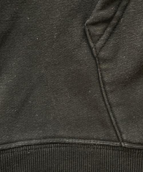 stussy（ステューシー）stussy (ステューシー) STOCK LOGO HOOD FLEECE ブラック サイズ:Mの古着・服飾アイテム