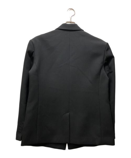 M TO R（ムウトアール）M TO R (ムウトアール) BOXY SINGLE BREASTED JACKET ブラック サイズ:38の古着・服飾アイテム