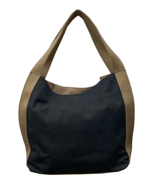 GIANNI CHIARINI（ジャンニ キアリーニ）GIANNI CHIARINI (ジャンニ キアリーニ) キャンバストートバッグ ベージュの古着・服飾アイテム