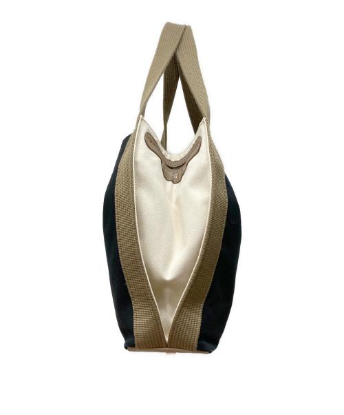 GIANNI CHIARINI（ジャンニ キアリーニ）GIANNI CHIARINI (ジャンニ キアリーニ) キャンバストートバッグ ベージュの古着・服飾アイテム