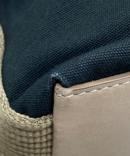 GIANNI CHIARINI（ジャンニ キアリーニ）GIANNI CHIARINI (ジャンニ キアリーニ) キャンバストートバッグ ベージュの古着・服飾アイテム