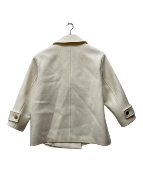 Apuweiser-riche（アプワイザーリッシェ）Apuweiser-riche (アプワイザーリッシェ) バリエーションピーコート ホワイト サイズ:SIZE 2の古着・服飾アイテム