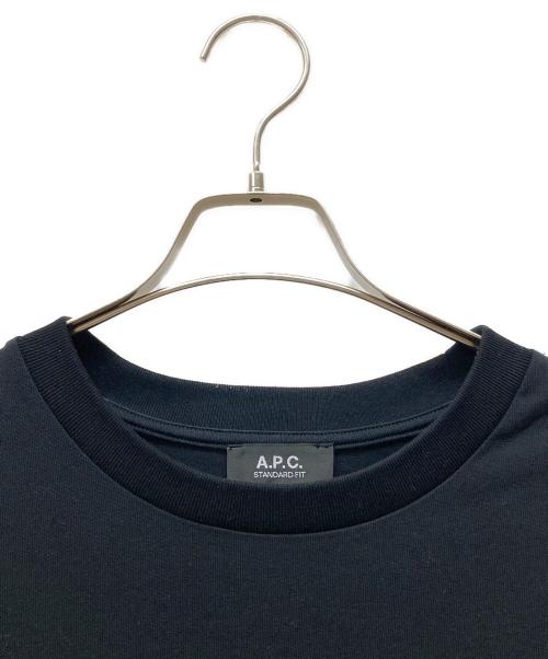 A.P.C.（アーペーセー）A.P.C. (アーペーセー) RAYMOND Tシャツ ブラック サイズ:SIZE XLの古着・服飾アイテム