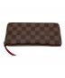 LOUIS VUITTON (ルイ ヴィトン) ダミエ・エベヌ ポルトフォイユ・クレマンス：28000円