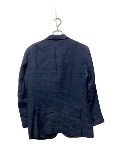 SHIPS（シップス）SHIPS (シップス) リネン テーラードジャケット ネイビー サイズ:SIZE 48の古着・服飾アイテム